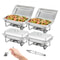 Stainless Steel Chafing Dish Set Qt Buffet Catering Food Warmer 0