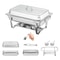 Stainless Steel Chafing Dish Set Qt Buffet Catering Food Warmer 8