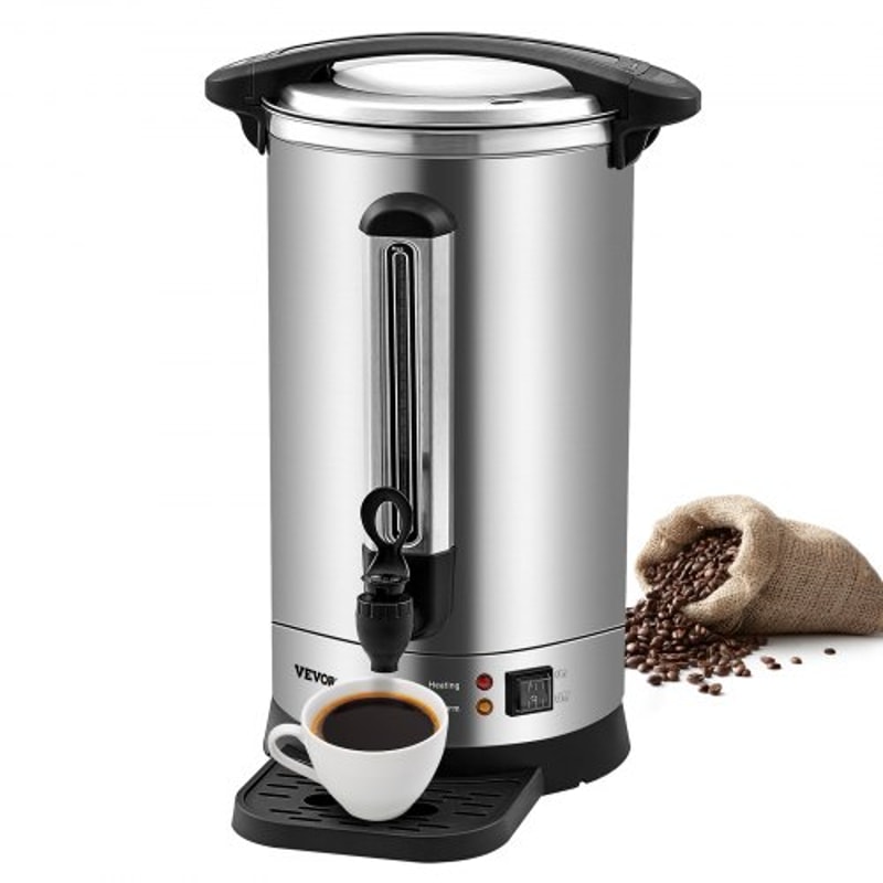 Commercial Coffee Urn Stainless Steel Fast Brewing Coffee Dispenser With Keep Warm 0