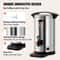 Commercial Coffee Urn Stainless Steel Fast Brewing Coffee Dispenser With Keep Warm 4