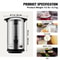 Commercial Coffee Urn Stainless Steel Fast Brewing Coffee Dispenser With Keep Warm 7