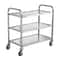 HeavyDuty Utility Cart With High Capacity And Adjustable Steel Shelves 0