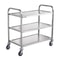 HeavyDuty Utility Cart With High Capacity And Adjustable Steel Shelves 0