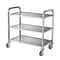 HeavyDuty Utility Cart With High Capacity And Adjustable Steel Shelves 7