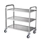 HeavyDuty Utility Cart With High Capacity And Adjustable Steel Shelves 7