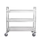 HeavyDuty Utility Cart With High Capacity And Adjustable Steel Shelves 8