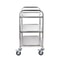 HeavyDuty Utility Cart With High Capacity And Adjustable Steel Shelves 9