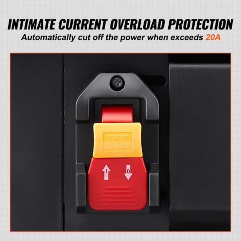 Benchtop Thickness Planer With Motor And Dual Blade Cutter 3