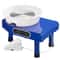 Electric Pottery Wheel Machine With Foot Pedal LCD Control Complete Sculpting Kit 9