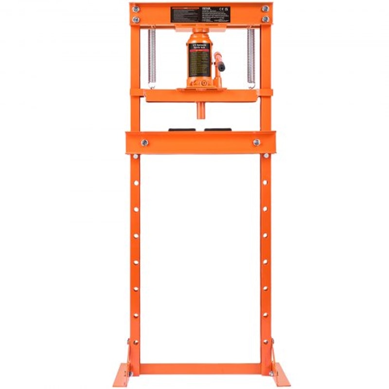 Hydraulic Shop Press H Frame Heavy Duty Adjustable Garage Floor Press 8