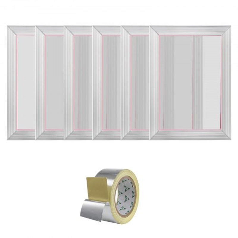 Screen Printing Kit With Aluminum Silk Screen Frames For DIY TShirt Printing 10