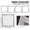 Aluminum Screen Printing Frames Kit with Mesh for T Shirt DIY Printing