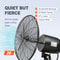 Wall Mount Misting Fan CFM Industrial Oscillating Outdoor Cooling Fan 4