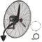 Wall Mount Misting Fan CFM Industrial Oscillating Outdoor Cooling Fan 8