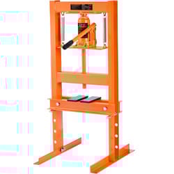 hydraulic shop press with adjustable h frame heavy duty garage press