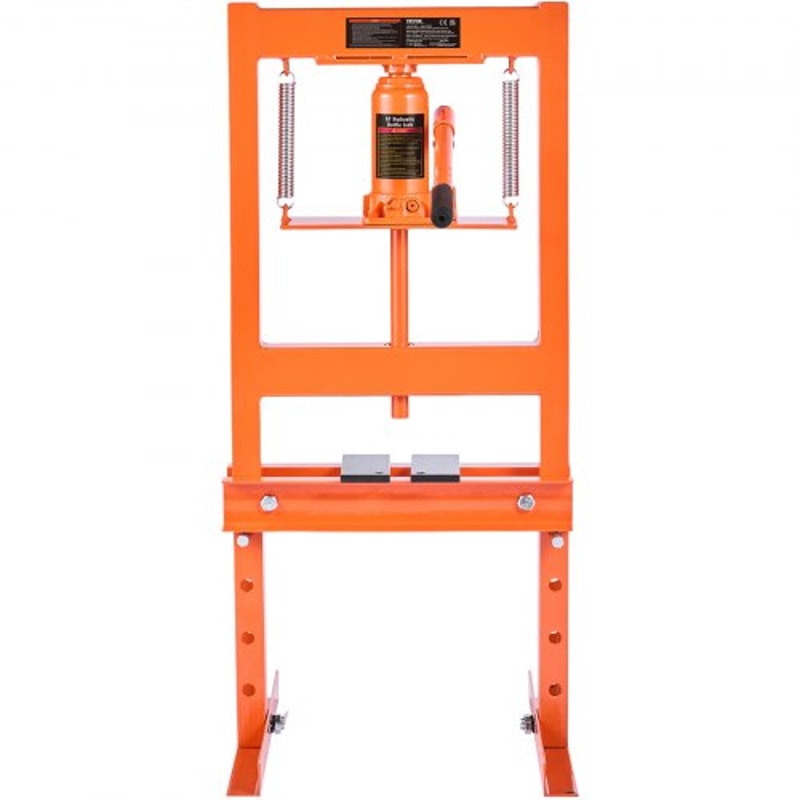 Hydraulic Shop Press With Adjustable H Frame Heavy Duty Garage Press 8