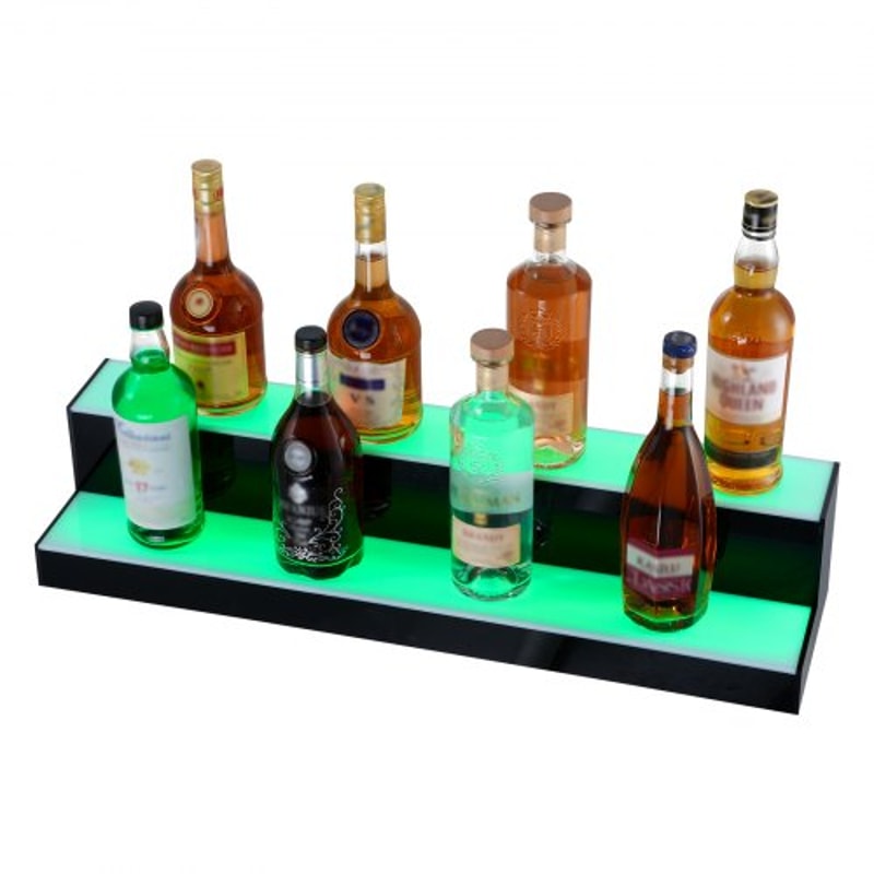 LED Liquor Bottle Display Shelf With App Control RGB Bar Light For Home And Commercial Bars 7