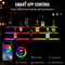 LED Liquor Bottle Display Lighted Bar Shelf With App Remote Control 2