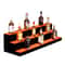 LED Liquor Bottle Display Lighted Bar Shelf With App Remote Control 9