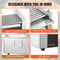 Commercial Hot Dog Roller Grill With Bun Warmer Dual Temp Control 18 Capacity Stainless Cooker 5