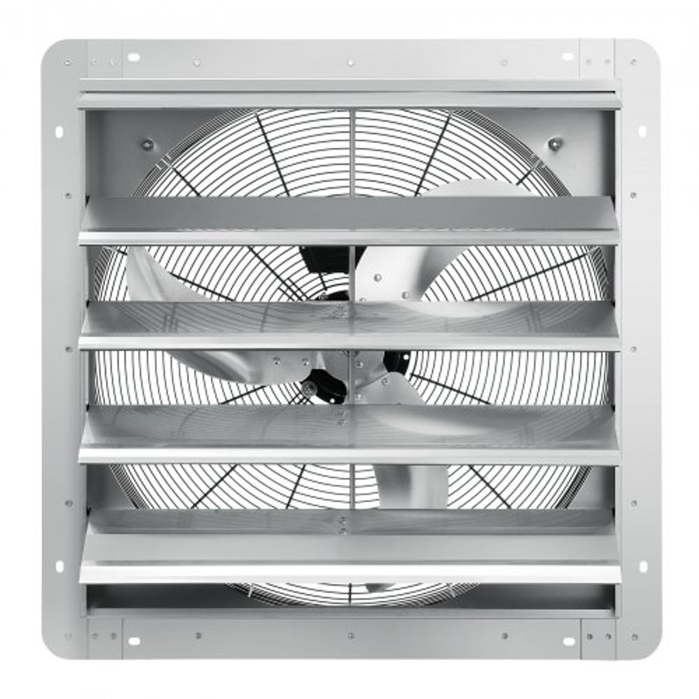 Shutter Exhaust Fan CFM Wall Mount Attic Vent Fan With Speed Controller 10