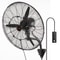 Heavy Duty Wall Mount Misting Fan CFM High Velocity Oscillating Waterproof Industrial Cooling Fan 0