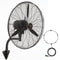 Heavy Duty Wall Mount Misting Fan CFM High Velocity Oscillating Waterproof Industrial Cooling Fan 8
