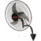High Velocity Wall Mount Fan With Oscillation CFM Industrial Cooling 0