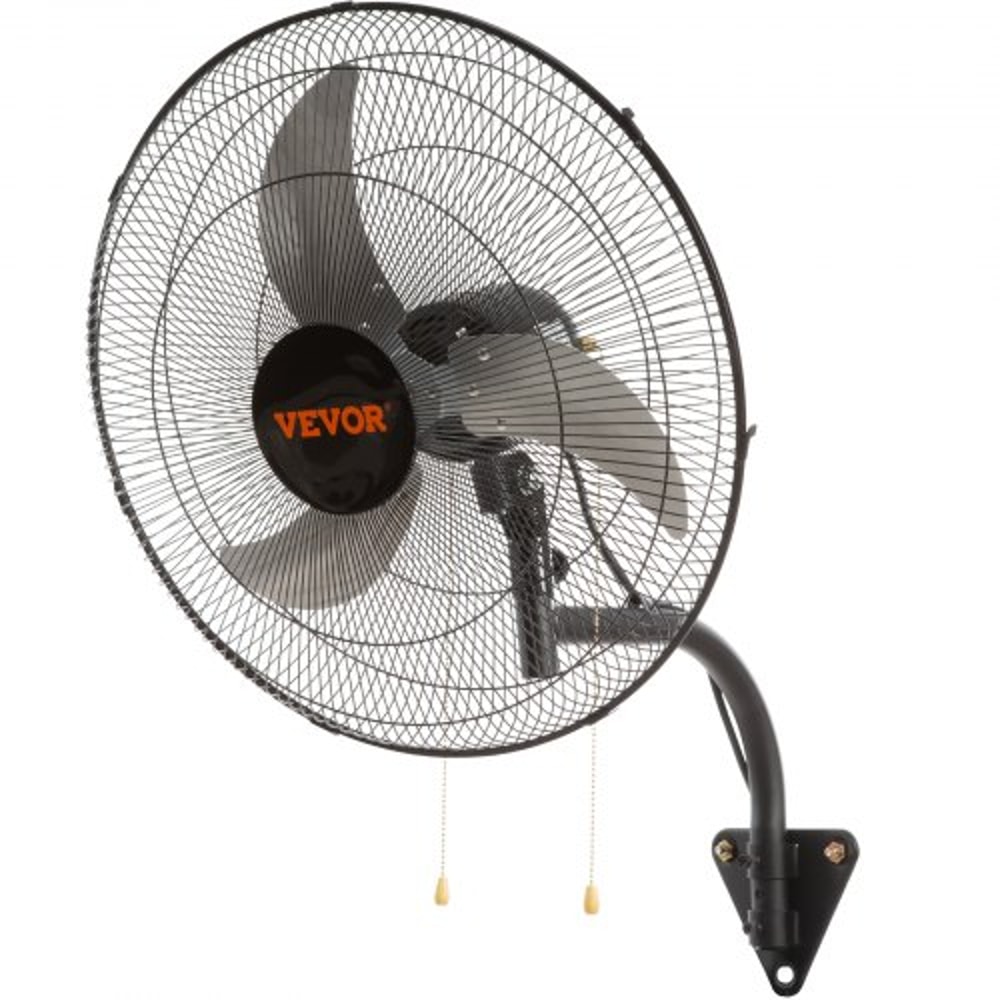 High Velocity Wall Mount Fan With Oscillation CFM Industrial Cooling 7