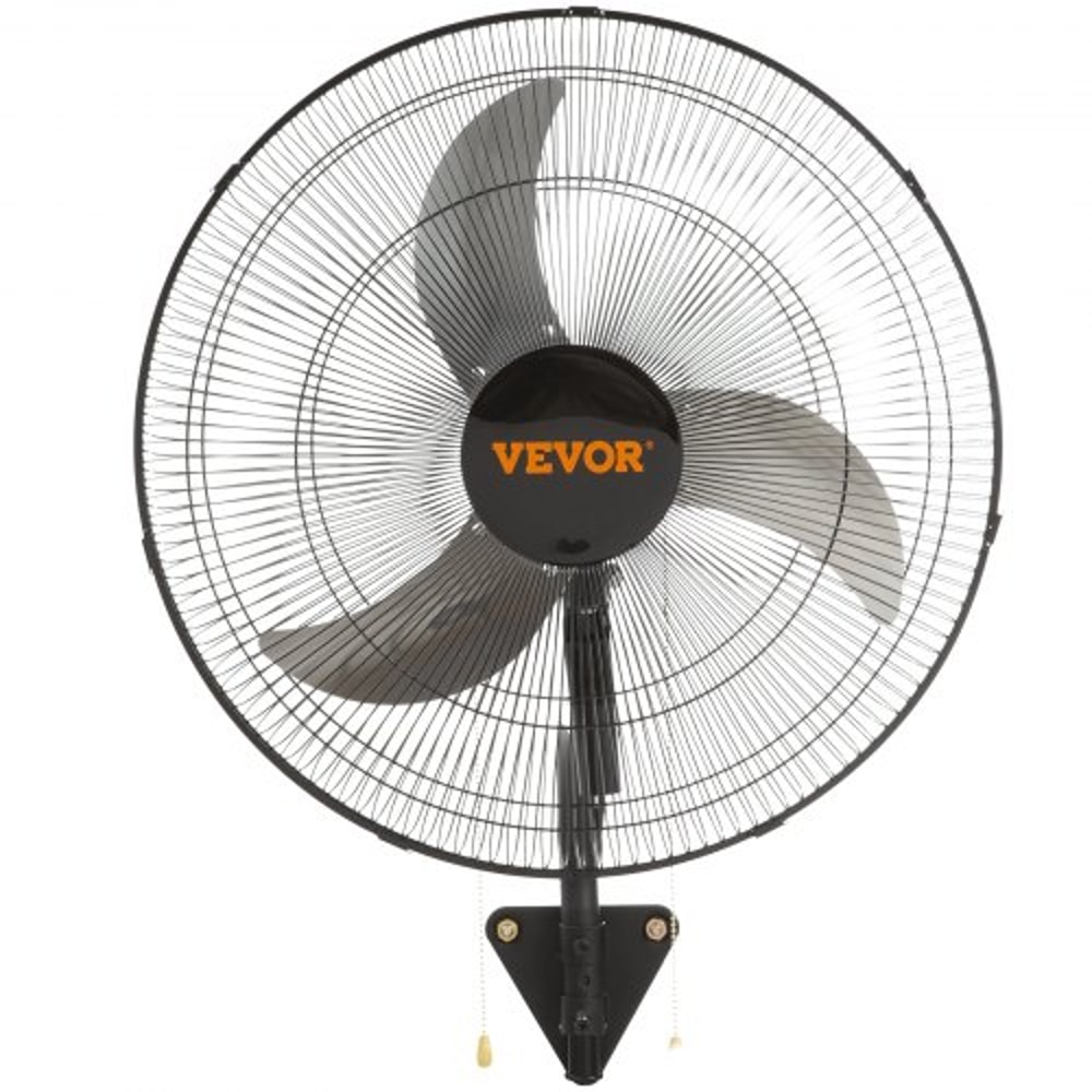 High Velocity Wall Mount Fan With Oscillation CFM Industrial Cooling 9
