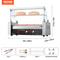 Commercial Hot Dog Roller Grill Rollers High Capacity With Bun Warmer Dual Temp Control 7