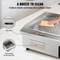 Commercial Electric Griddle Flat Top Grill With Adjustable Temperature Stainless Steel Countertop B 5