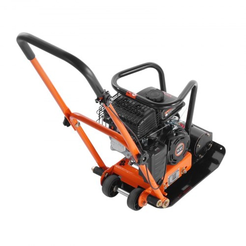 Heavy Duty Plate Compactor Gas Powered Vibratory Soil Compactor For Pavers Asphalt Landscaping 8