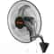 Oscillating Wall Mount Fan CFM High Velocity Industrial Cooling Fan 0