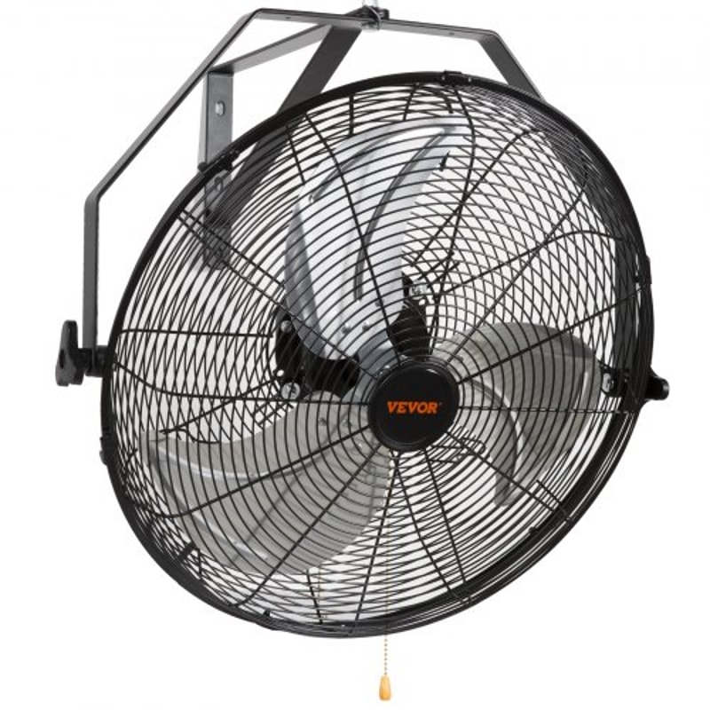 Wall Mount Fan High Velocity Waterproof Oscillating Industrial Fan 0