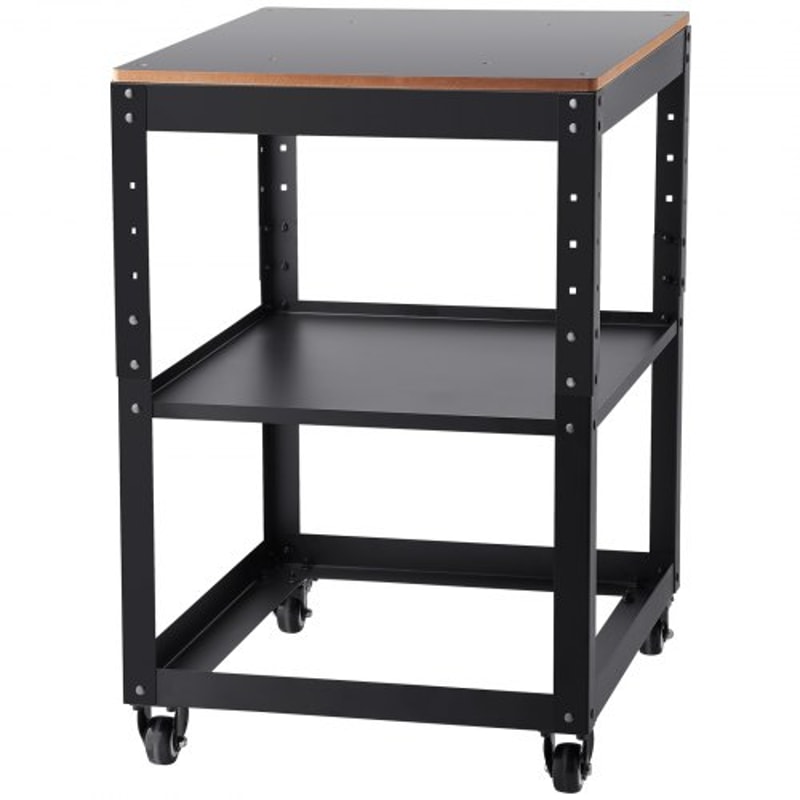 Heavy Duty Planer Stand With Wheels Adjustable Height Workstation For Benchtop Tools 0