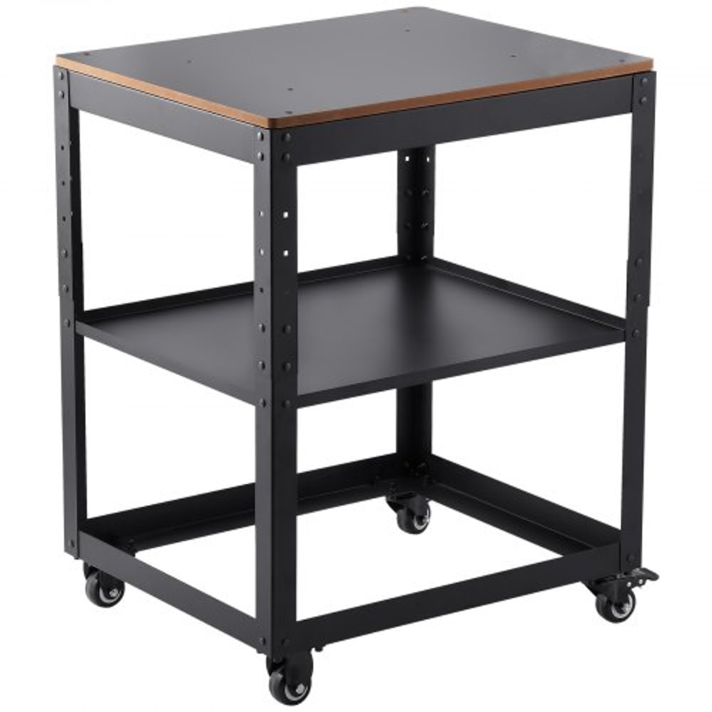 Heavy Duty Planer Stand With Wheels Adjustable Height Workstation For Benchtop Tools 9