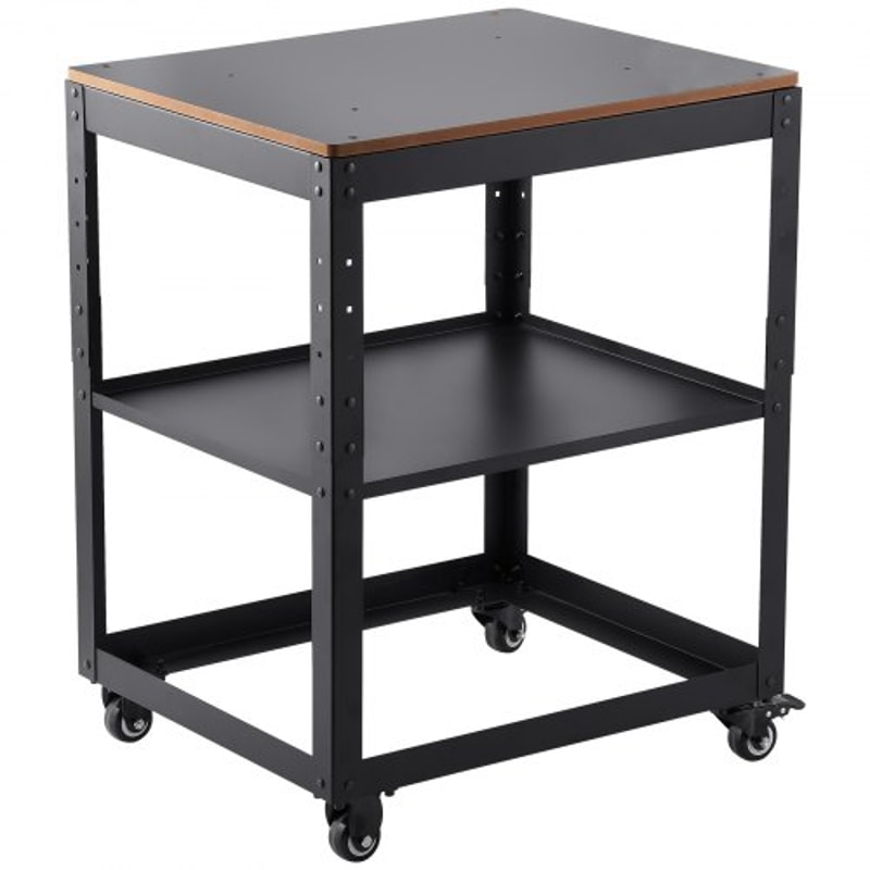 Heavy Duty Planer Stand With Wheels Adjustable Height Workstation For Benchtop Tools 9