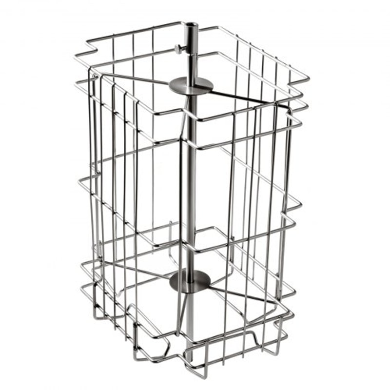 Stainless Steel Manual Honey Extractor Frame Honey Spinner With Adjustable Stand 7