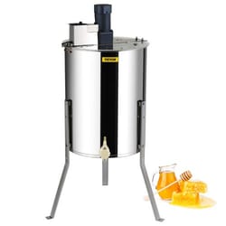 electric honey extractor frame stainless steel honey spinner with adjustable stand