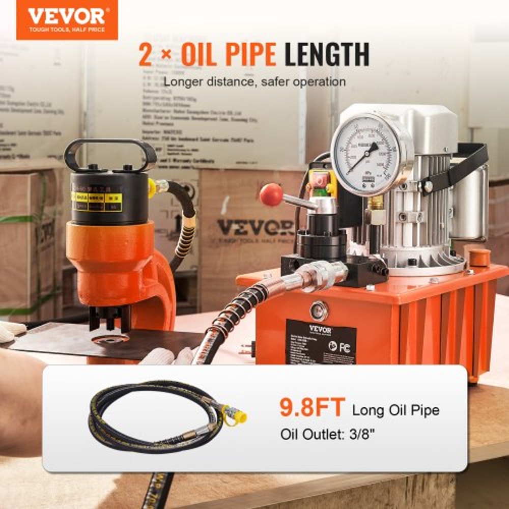 PSI Electric Hydraulic Pump Double Acting Power Unit 3