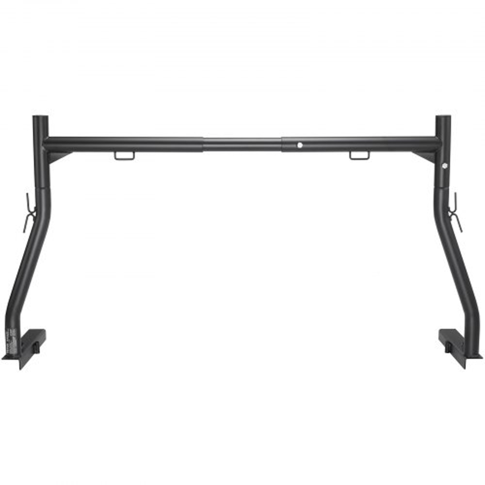 Heavy Duty Truck Ladder Rack High lbs Extendable Steel Truck Bed Rack with No-Drill Mount
