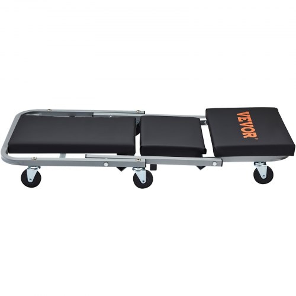 Rolling Mechanic Creeper Seat Heavy Duty Garage Stool High Lbs Capacity 8