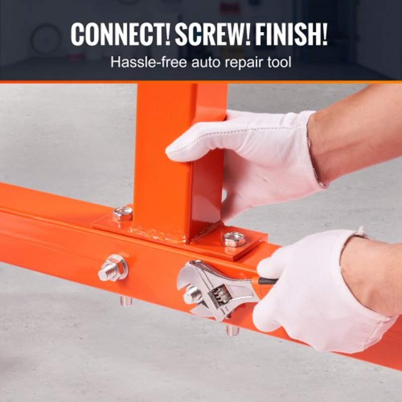 Heavy Duty High Lb Engine Stand With Rotating Head Locking Casters For Auto Repair 5