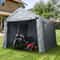 Portable Storage Shed Heavy Duty Outdoor Storage Shelter With RollUp Door Vent Windows 6