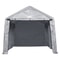 Portable Storage Shed Heavy Duty Outdoor Storage Shelter With RollUp Door Vent Windows 7