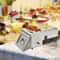 Commercial Food Warmer Electric Steam Table Stainless Steel Buffet Bain Marie 6