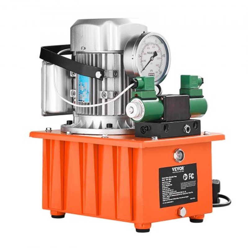Electric Hydraulic Pump Double Acting Power Unit With Foot Pedal 9
