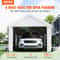 Heavy Duty Carport Canopy With Removable Walls Ventilated Windows 1