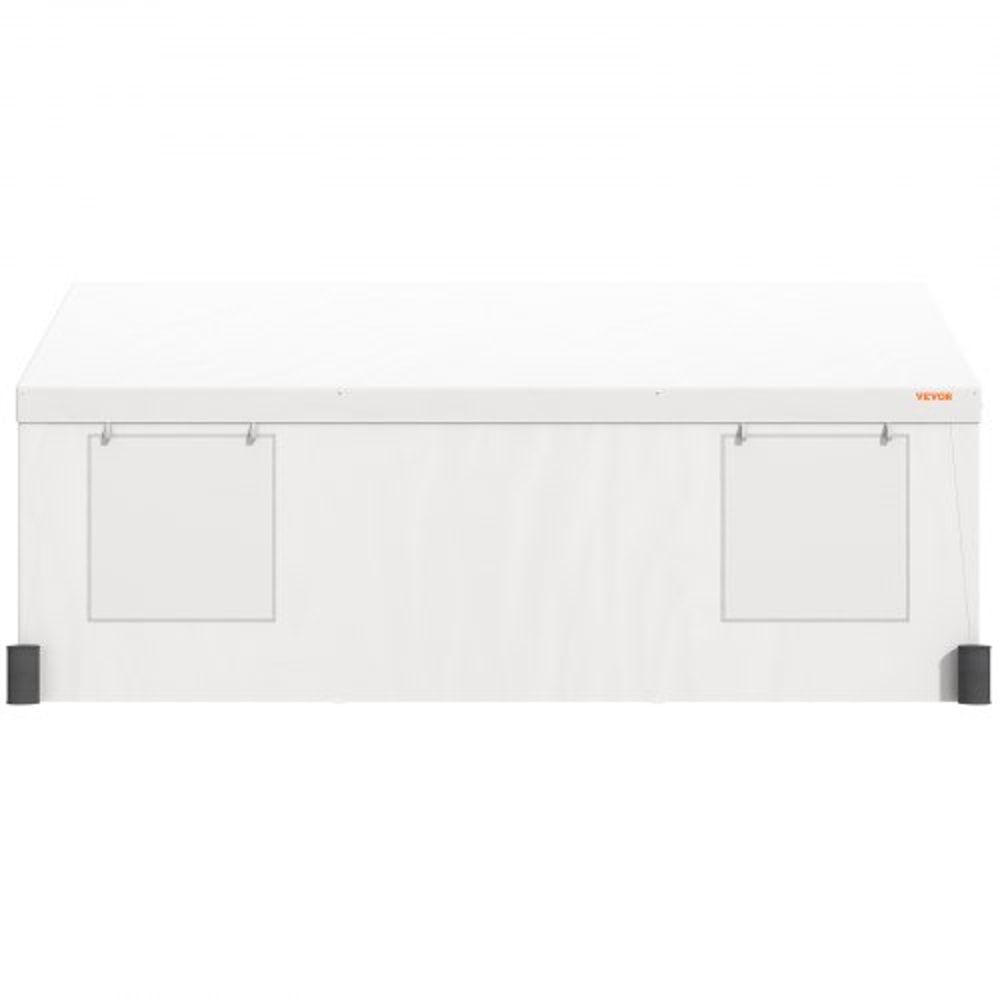 Heavy Duty Carport Canopy With Removable Walls Ventilated Windows 8